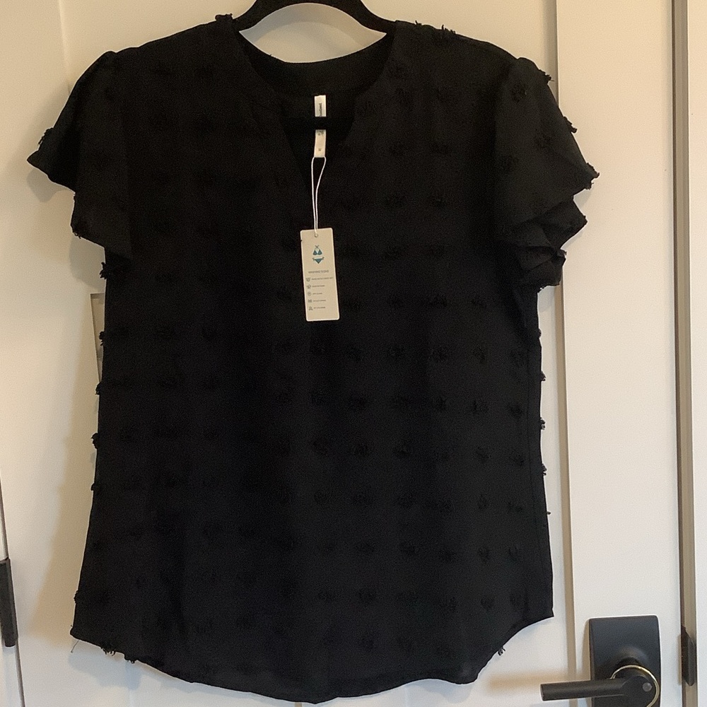 Elegant Black Women's Blouse